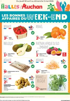 Auchan - Prévisualisation de Auchan Les bons plans du week-end dans votre hyper valide à partir de 30.04.2026