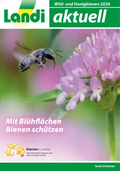Landi aktionen Wild- und Honigbienen ab 29.03.2026 gültig