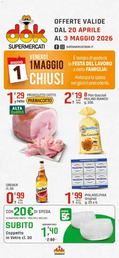 Anteprima del volantino DOK volantino Procida e Pozzuoli valido a partire dal 20.04.2026