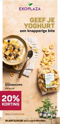 Ekoplaza folder - Voorbeeld van een folder van Ekoplaza, geldig van 29.04.2026