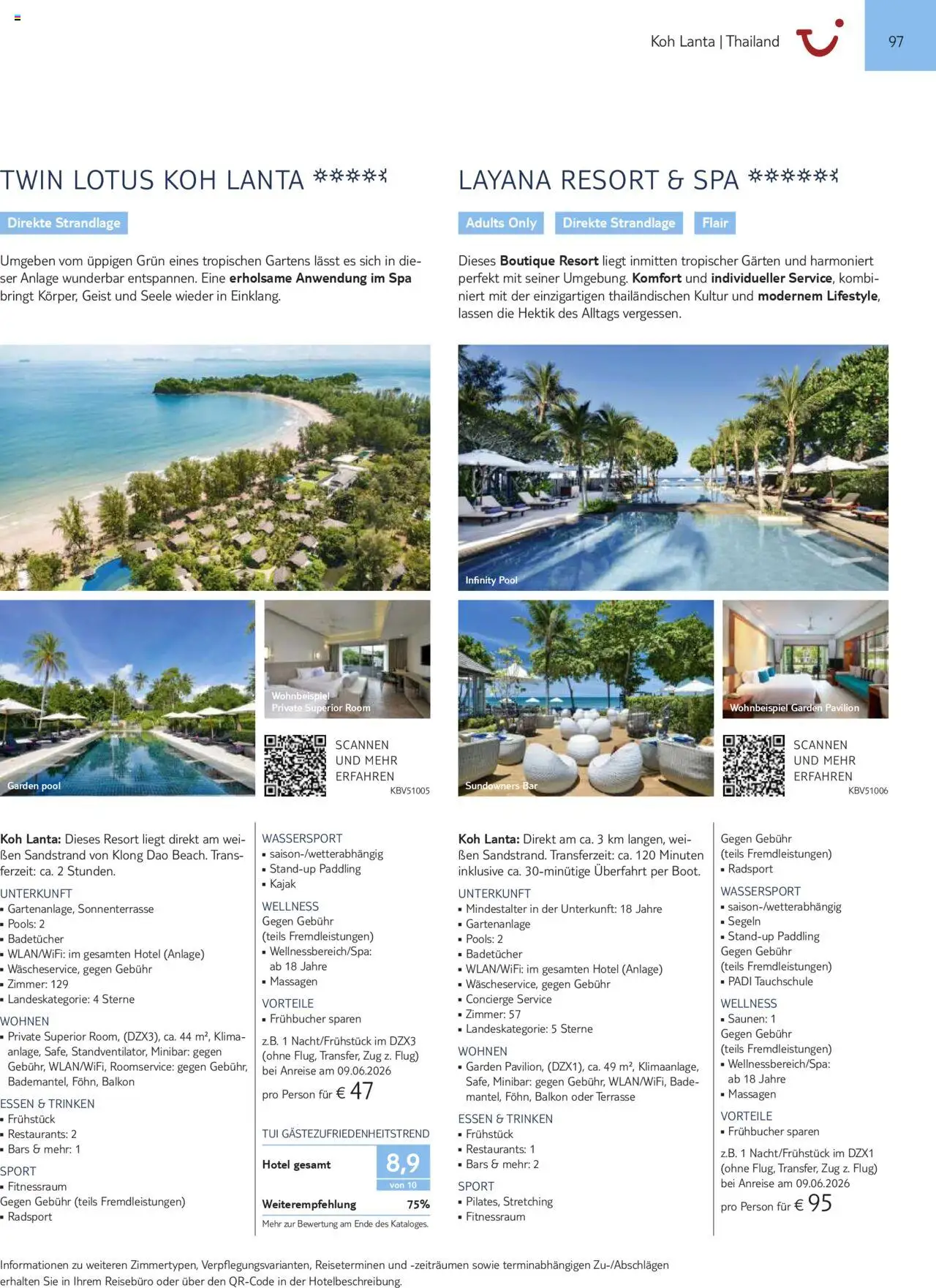 TUI Prospekt  Asien, Afrika, Orient & Indischer Ozean 2025/26 	 – gültig ab 01.11.2025 | Seite: 97