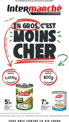 Intermarché - Prévisualisation de Intermarché - En gros, c’est moins cher valide à partir de 24.04.2026