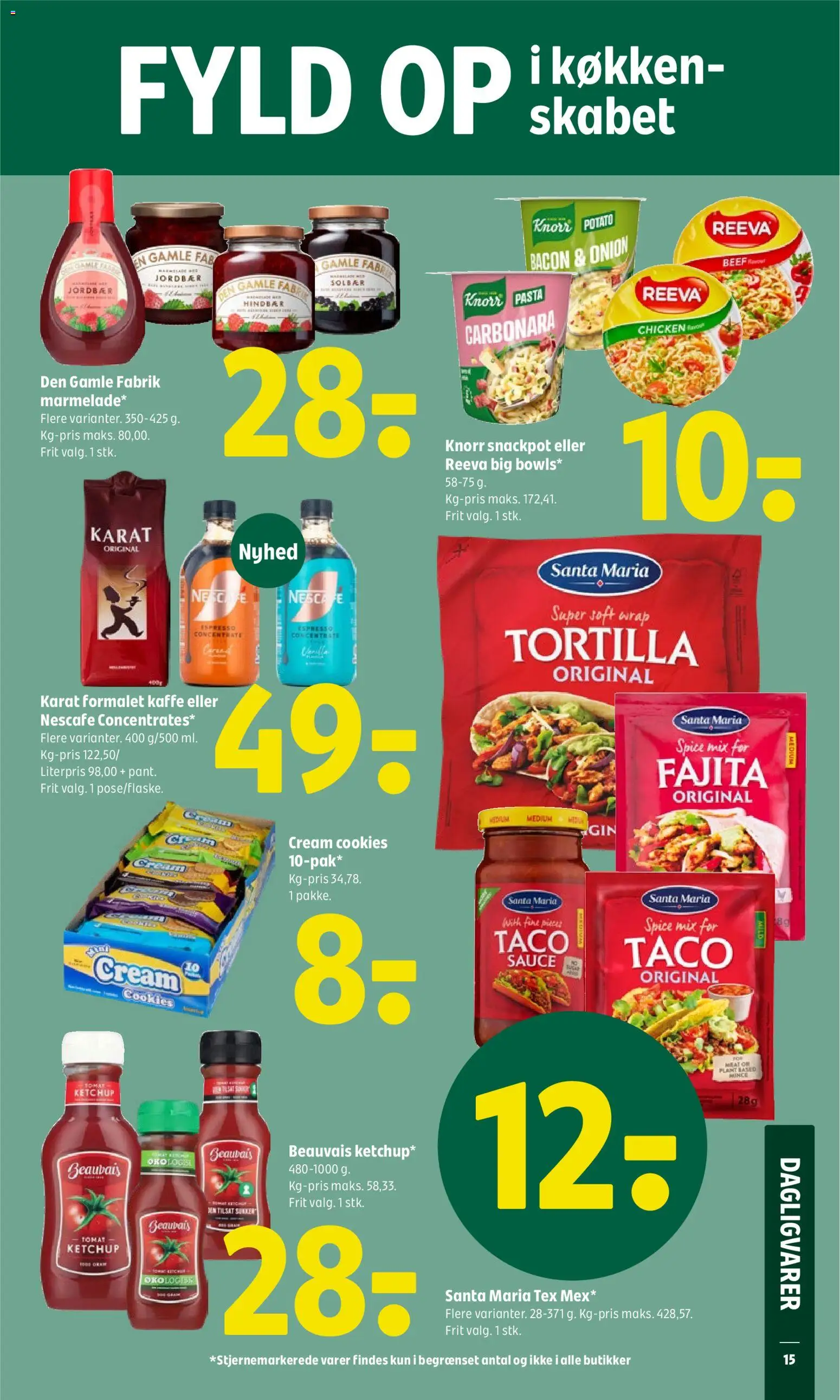 Coop 365 tilbudsavis – gyldig fra 30.04.2026 | Side: 17 | Produkter: Jordbær, Pasta, Hindbær, Solbær