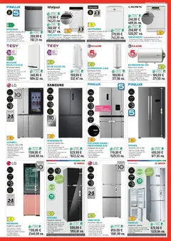 Преглед на Зора брошура - Офертите са валидни от 24.04.2026 | Страница: 13 | Продукти: Компресор, Вода, Фризер, Бойлер