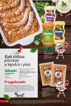 Pogląd oferty "Arhelan gazetka - Grillowanie" - ważna od 24.04.2026 | Strona: 2 | Produkty: Kiełbasa, Ruszt, Biała kiełbasa, Piwo