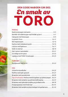 Forhåndsvisning av Brownies med valnøtter og salt karamelltopping, Brownies with walnuts and salted caramel topping. gyldig fra 07.04.2026 | Side: 3