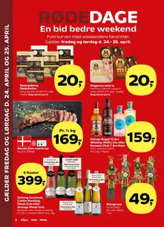 Kvickly - Tilbudsavis uge 17 gyldig fra 24.04.2026 | Side: 2 | Produkter: Gin, Flødeboller, Is, Rom