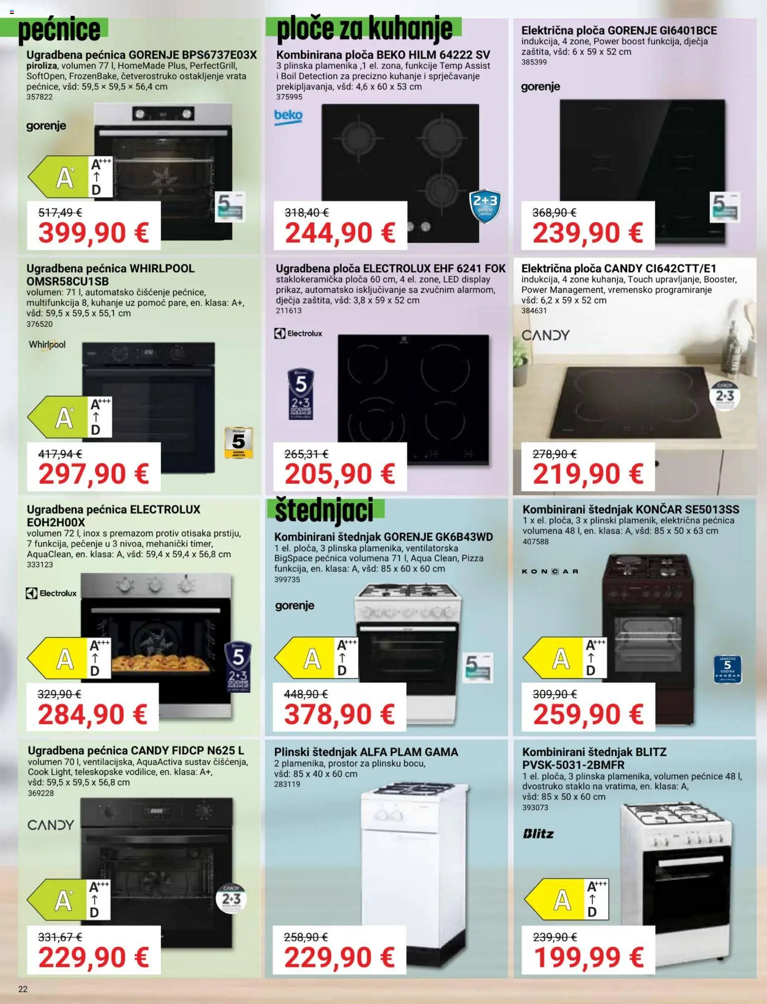 Pevex katalog | vrijedi od 30.04.2026 | Stranica: 22