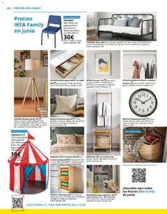 Vista previa Catálogo IKEA Family válido desde el 01.04.2026 | Página: 40 | Productos: Tinte, Reloj, Monitor, Funda