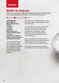 Forhåndsvisning av smør, 1 ss smør gyldig fra 07.04.2026 | Side: 18