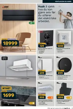 Forhåndsvisning av Megaflis kundeavis gyldig fra 30.04.2026 | Side: 39 | Produkter: Varmepumpe, Vifte, Stikkontakt
