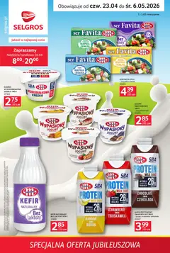 Pogląd oferty "Selgros cash&carry gazetka - Specjalna oferta jubileuszowa" - ważna od 23.04.2026