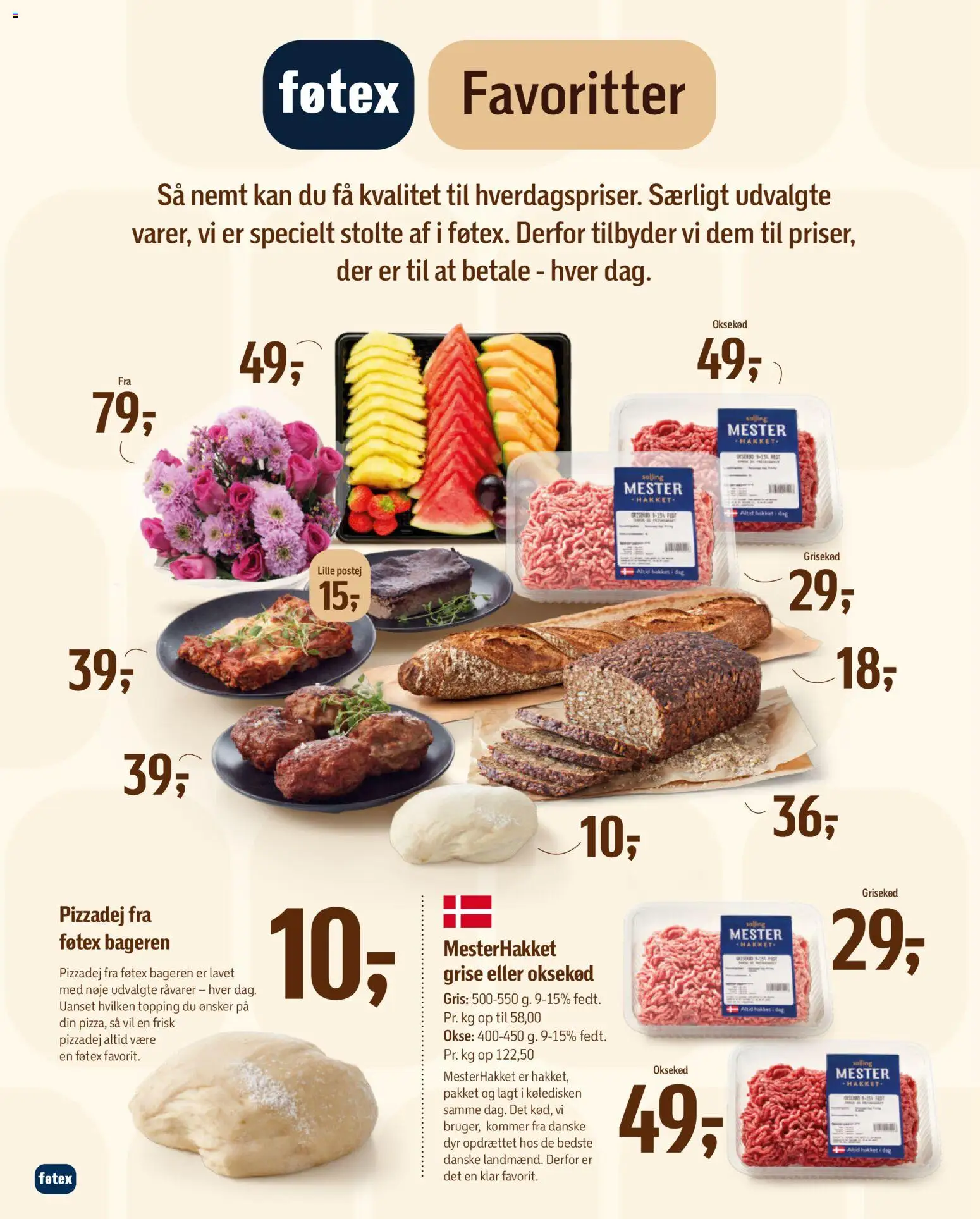 Føtex tilbudsavis – gyldig fra 01.05.2026 | Side: 46 | Produkter: Oksekød, Pizzadej