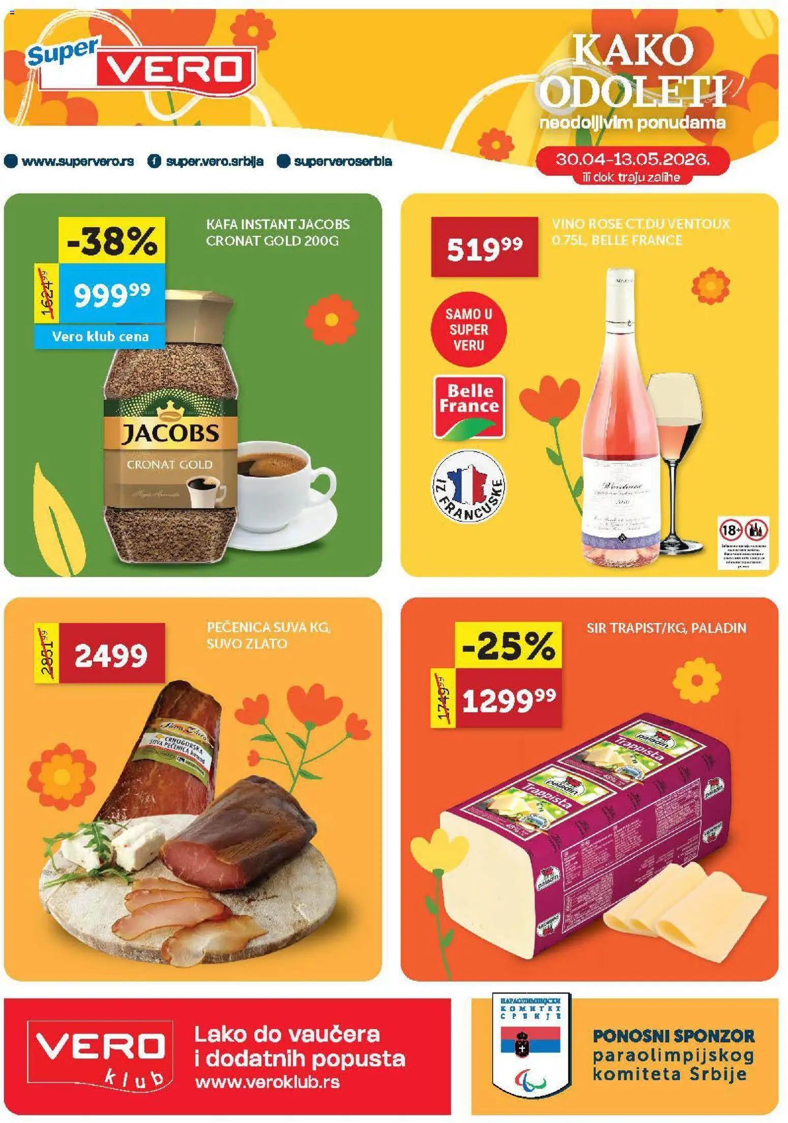 SuperVERO katalog - važi od 30.04.2026 | Strana: 1