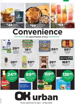 OK Foods specials catalogue – valid from 27.04.2026