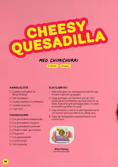 Forhåndsvisning av Grillfest hos Bunnpris gyldig fra 25.04.2026 | Side: 14 | Produkter: Hub usb, Desk, Ost, Oregano