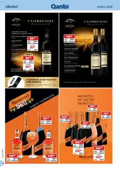 Náhled letáku Astur & Qanto leták - Velkoobchod 05/2026 od 01.05.2026 | Strana: 44 | Produkty: Prosecco Mionetto, Spritz, Aperitivo, Tramín červený