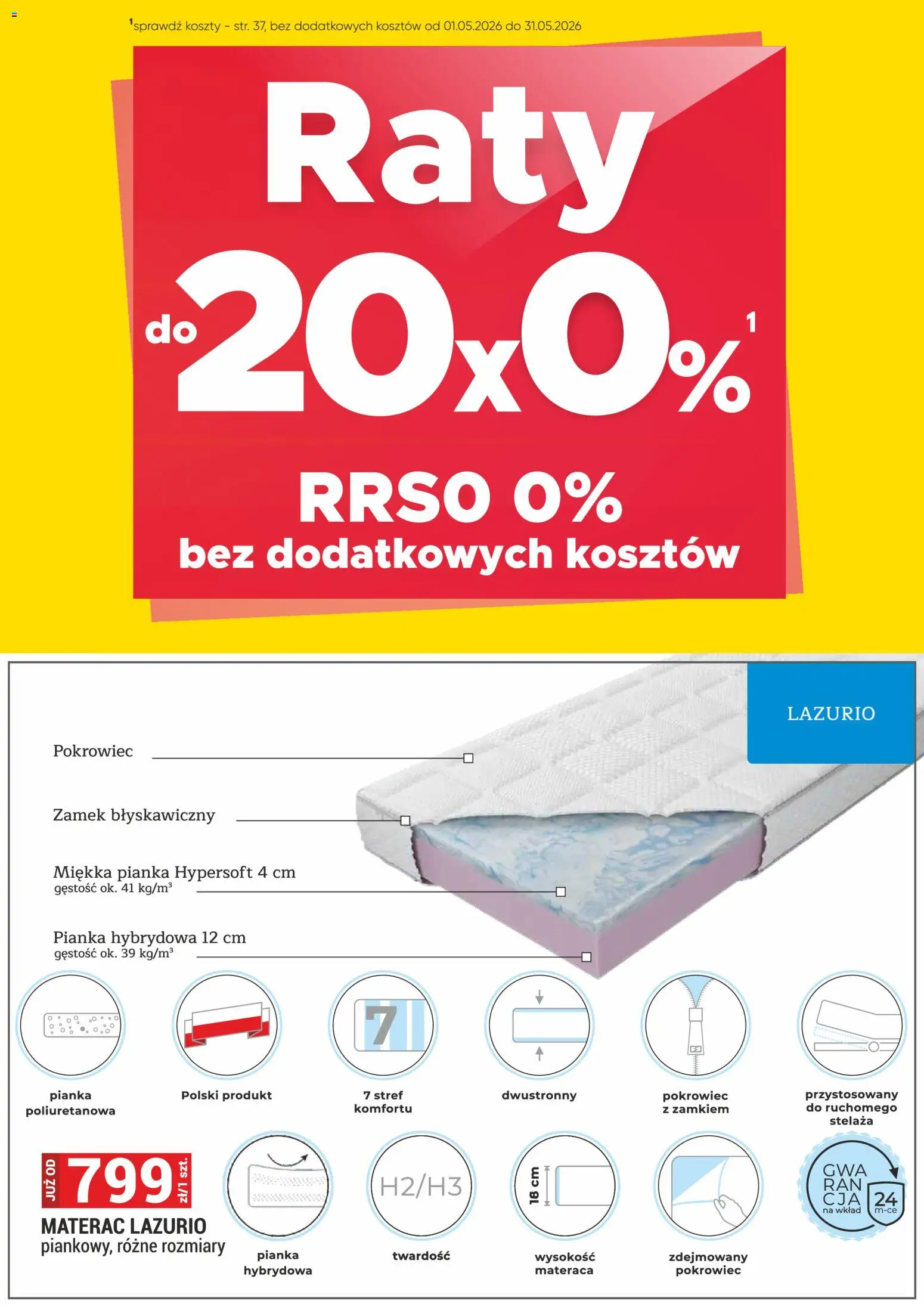 Merkury Market gazetka - Meble, Wypoczynki, Materace od 01.05.2026 | Strona: 33