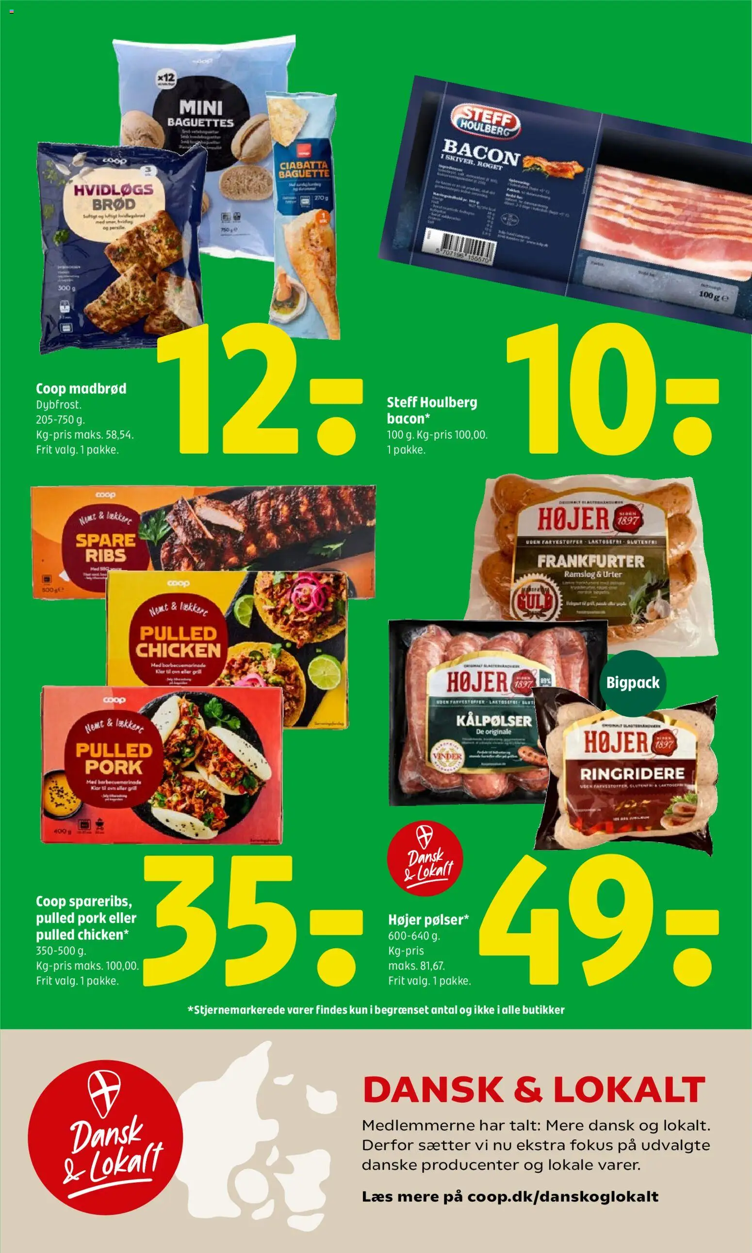 Coop 365 tilbudsavis – gyldig fra 30.04.2026 | Side: 7 | Produkter: Brød, Ribs, Bacon