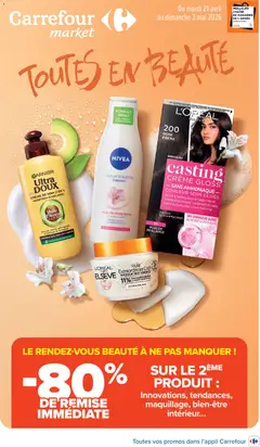 Carrefour Market - Prévisualisation de Carrefour Market catalogue beaute valide à partir de 21.04.2026