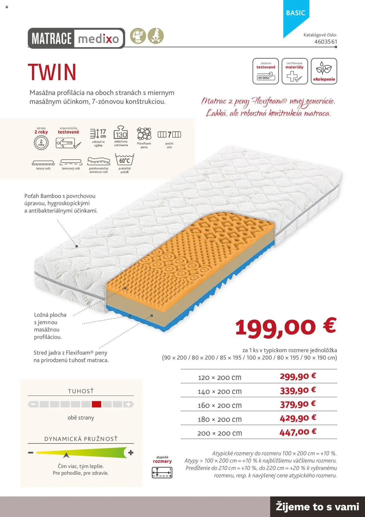 Nové ASKO nábytok akcie – leták je platný od 05.06.2025 | Strana: 25 | Produkty: Matrace, Matrac, Rošt