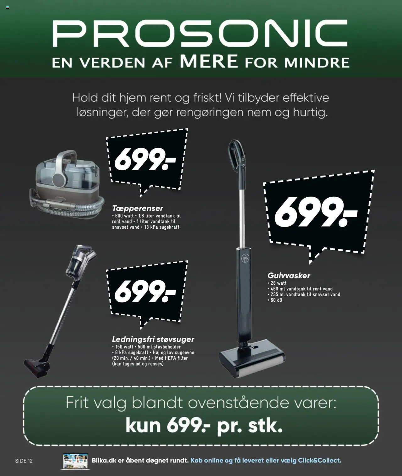 Bilka tilbudsavis – gyldig fra 02.05.2025 | Side: 12 | Produkter: Støvsuger