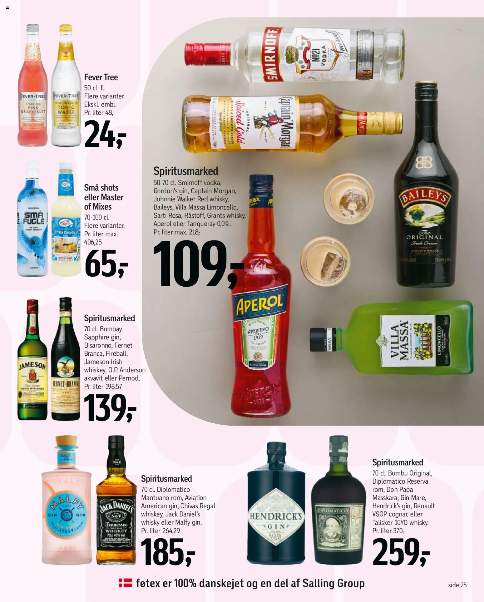 Føtex tilbudsavis – gyldig fra 01.05.2026 | Side: 39 | Produkter: Amendoins, Gin, Whisky