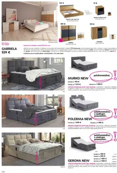 Kondela leták platný od 16.05.2025 | Strana: 270 | Produkty: Matrac, Posteľ, Skriňa, Nočný stolík
