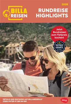Billa- Billa Reisen Rundreise Highlights ab 01.01.2026 gültig