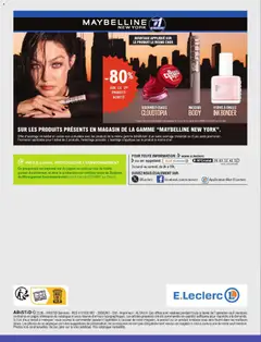 E.Leclerc - Prévisualisation de E.Leclerc - BEAUTE PRINTEMPS valide à partir de 05.05.2026 | Page: 52