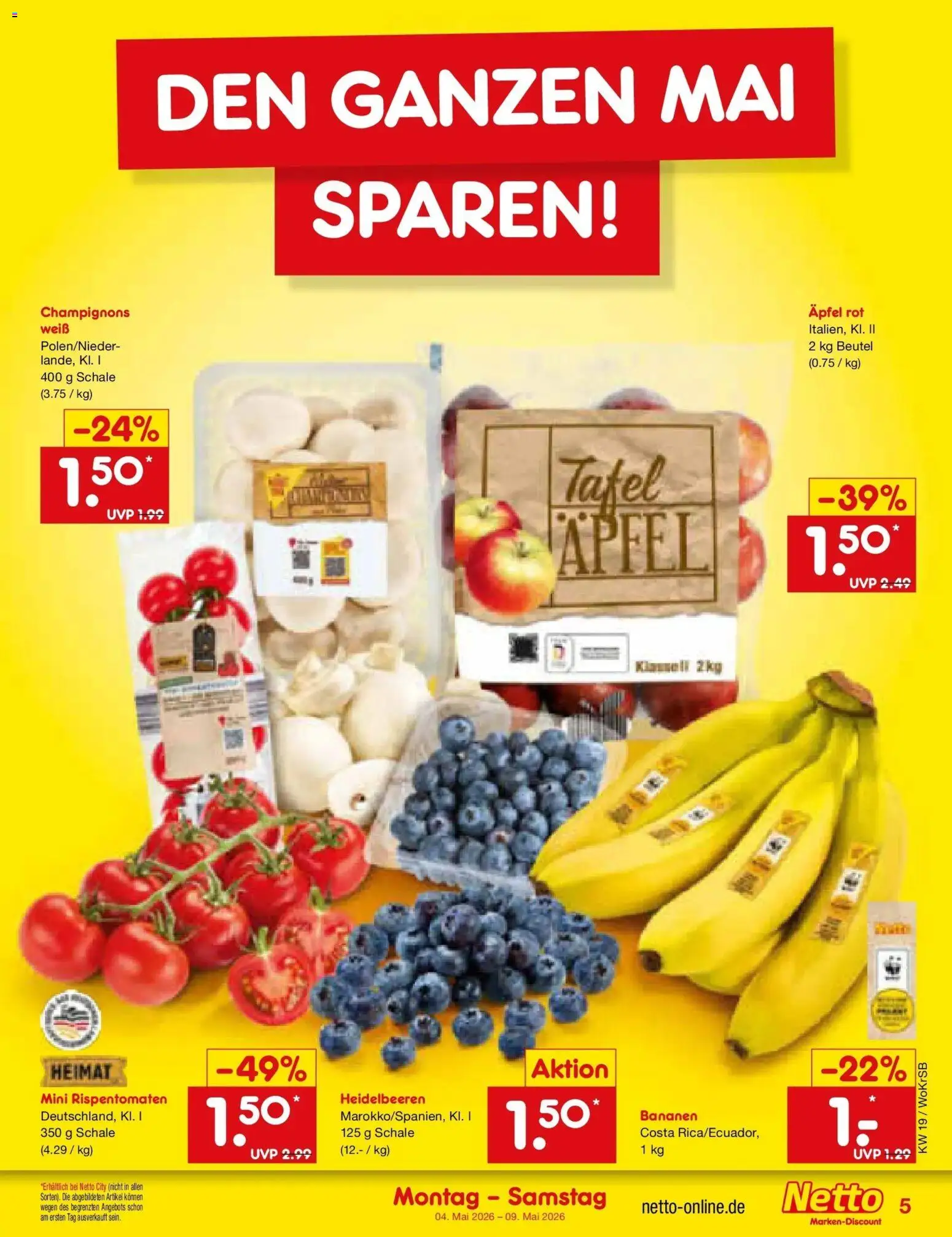 Netto Marken-Discount Prospekt Mannheim	 – gültig ab 03.05.2026 | Seite: 5