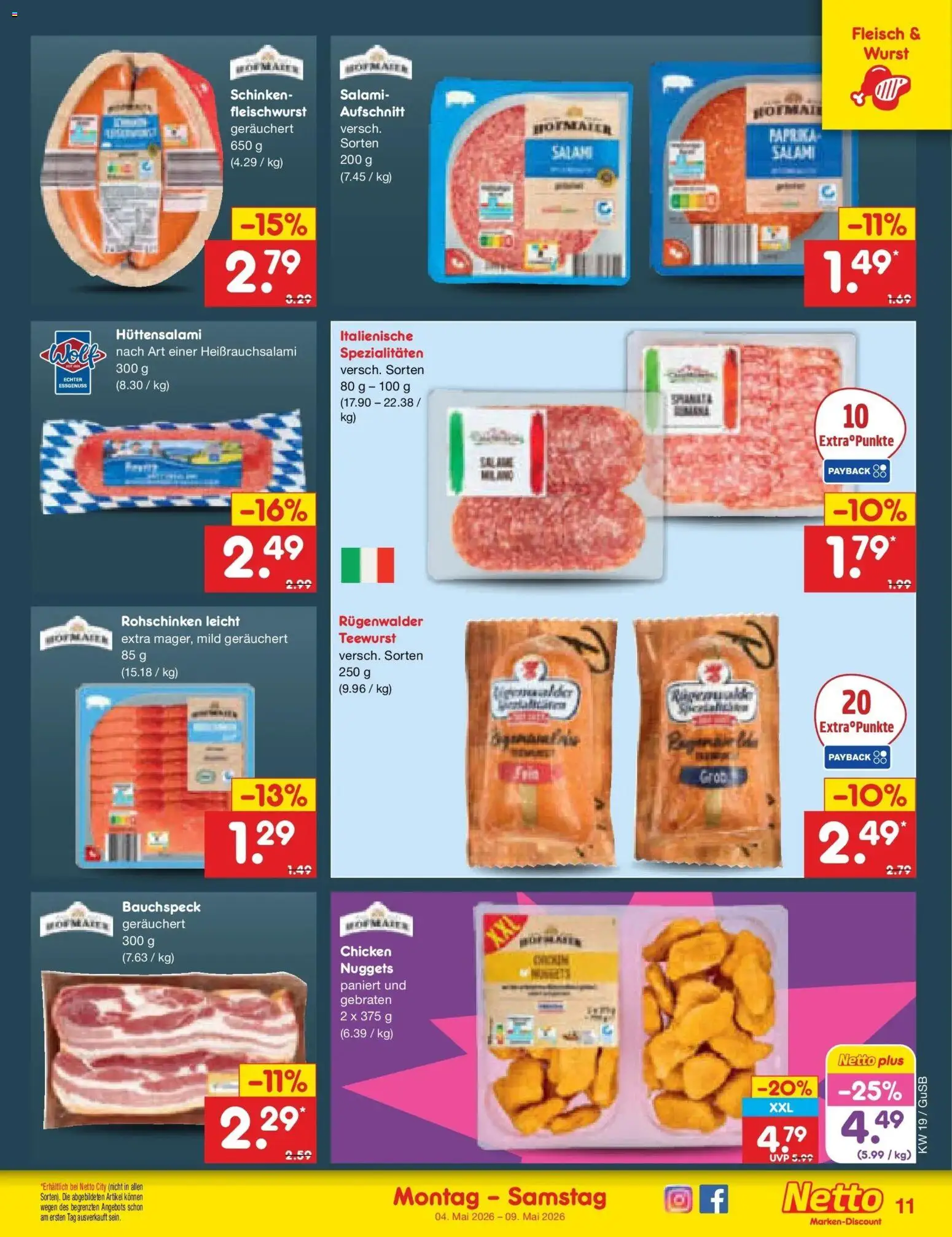 Netto Marken-Discount Prospekt Machern	 – gültig ab 04.05.2026 | Seite: 11