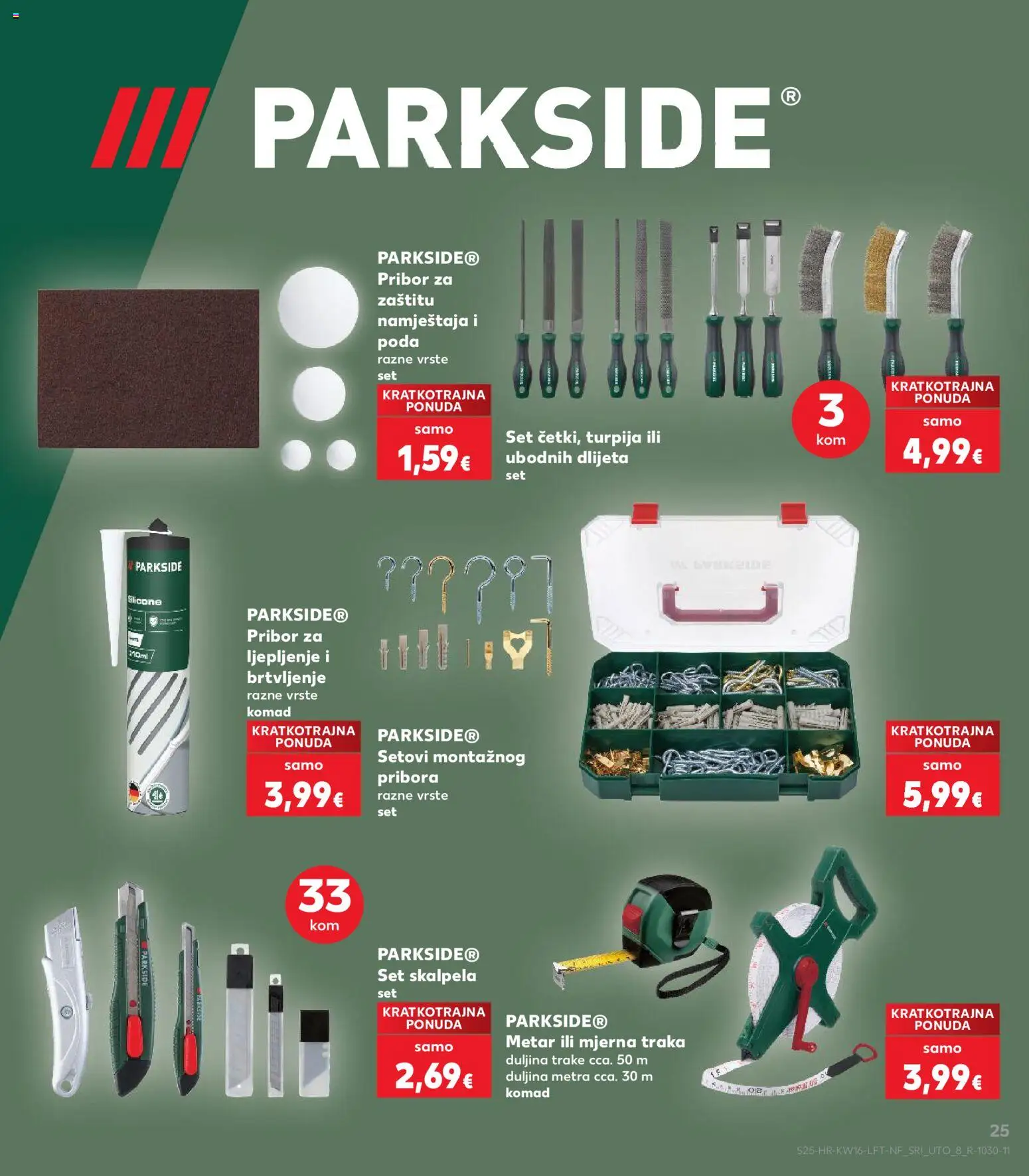 Kaufland katalog | vrijedi od 15.04.2026 | Stranica: 25 | Proizvodi: Metar, Parkside