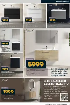 Forhåndsvisning av Megaflis kundeavis gyldig fra 30.04.2026 | Side: 21 | Produkter: Rømme, Bad, Speilskap, Håndtak