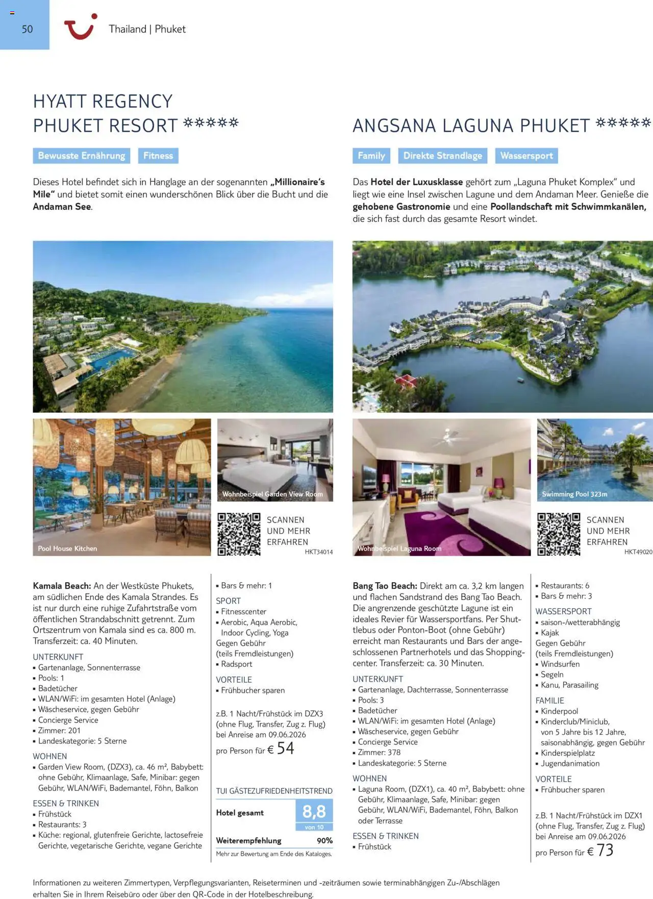 TUI Prospekt  Asien, Afrika, Orient & Indischer Ozean 2025/26 	 – gültig ab 01.11.2025 | Seite: 50 | Produkte: Babybett, Küche