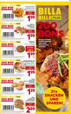 Billa 2Go Bons ab 07.04.2026 gültig