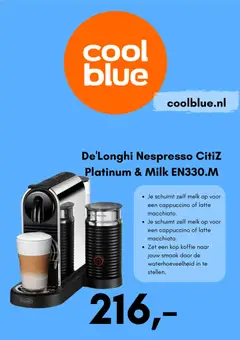 Coolblue folder - Voorbeeld van een folder van Coolblue, geldig van 01.04.2026