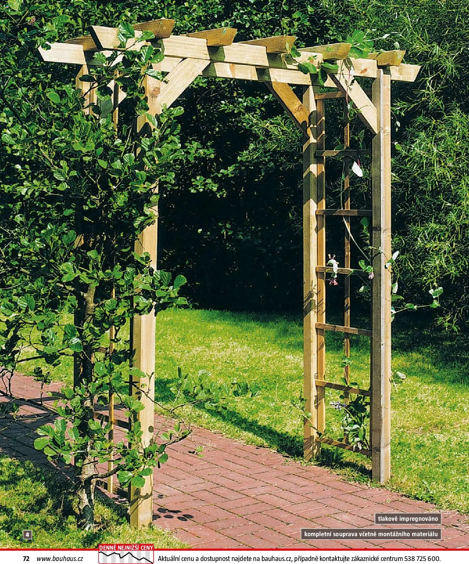 Bauhaus katalog Ploty a zahradní domky od 11.03.2026 | Strana: 72