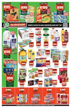 Checkers specials catalogue – valid from 27.04.2026 | Page: 4 | Products: Shelf, Eggs, Pizza, Chips