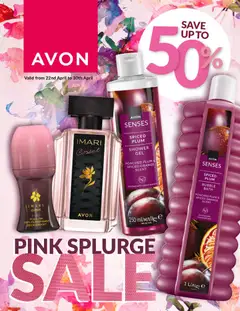 Avon specials catalogue – valid from 22.04.2026