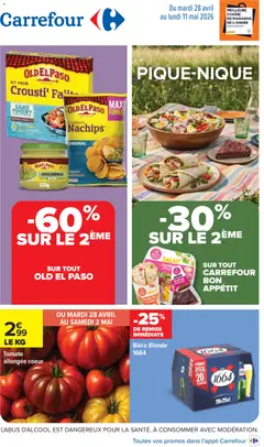Carrefour - Prévisualisation de Carrefour Pique-nique valide à partir de 28.04.2026