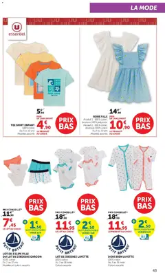 Hyper U - Prévisualisation de Hyper U catalogue valide à partir de 28.04.2026 | Page: 43 | Produits: Robe, Coton, Slips