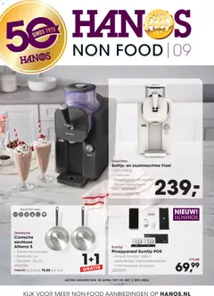 Hanos folder - Non food - Voorbeeld van een folder van Hanos, geldig van 20.04.2026
