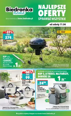 Pogląd oferty "Biedronka gazetka - Home" - ważna od 11.04.2026