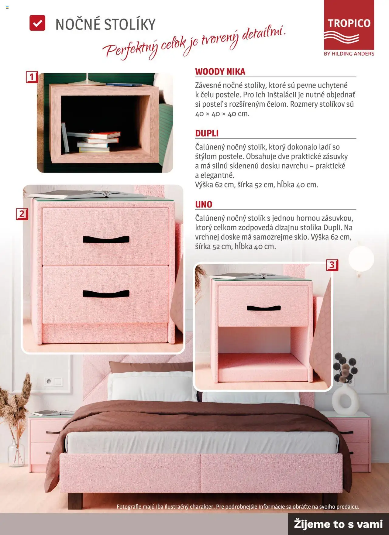 Nové ASKO nábytok akcie – leták je platný od 05.06.2025 | Strana: 53 | Produkty: Nočné stolíky, Nočný stolík, Stolík