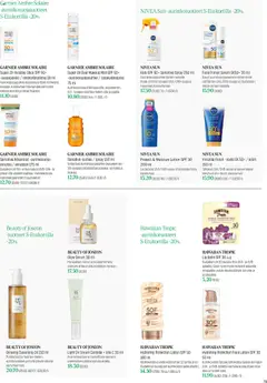 Sokos-mainoslehti voimassa 20.04.2026 alkaen | Sivu: 79 | Tuotteet: Aurinkovoide, Seerumi