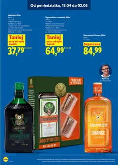 Pogląd oferty "Lidl Katalog alkoholi mocnych" - ważna od 13.04.2026 | Strona: 23 | Produkty: Cytryna, Pigwa, Mięta, Kawa