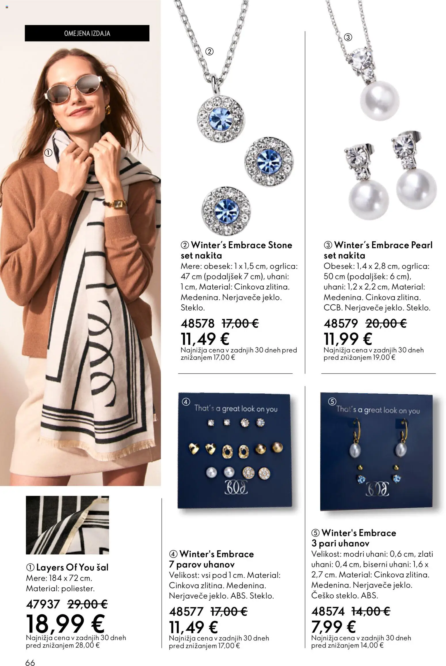 Novi Oriflame katalog ponudbe – veljaven od 11.03.2026 | Stran: 66 | Izdelki: Uhani, Sal