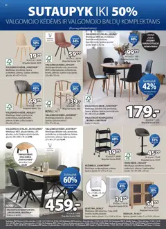 JYSK leidinys galioja nuo 28.04.2026 | Puslapis: 22 | Prekių: Indauja, Lentyna, Kėdė, Stalviršis