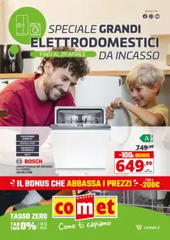 Anteprima del volantino Comet volantino Speciale Incasso valido a partire dal 13.04.2026